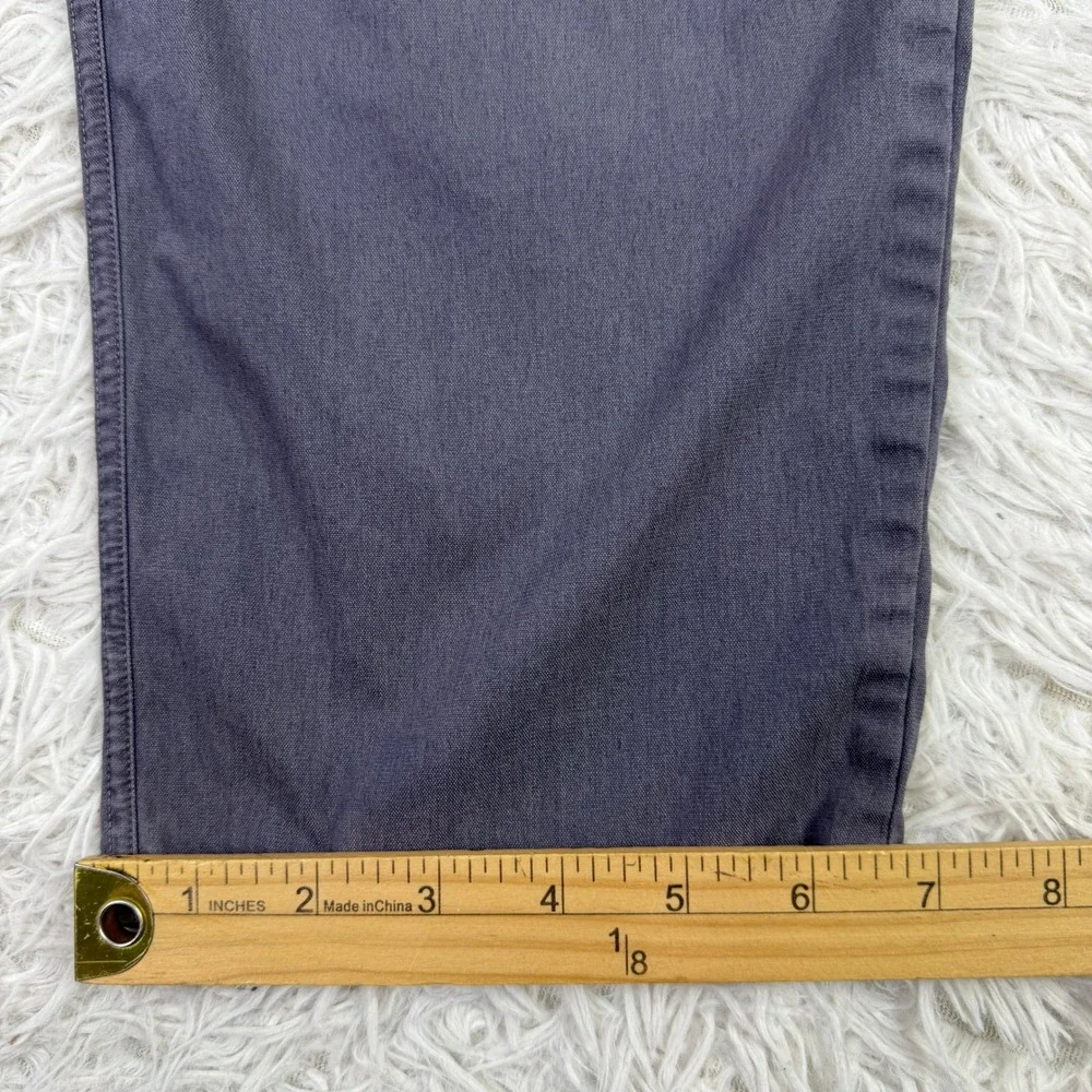 Lululemon Pants Mens‎ 32 Blue Garment Dyed ABC Slim Fit Tapered Leg Pockets